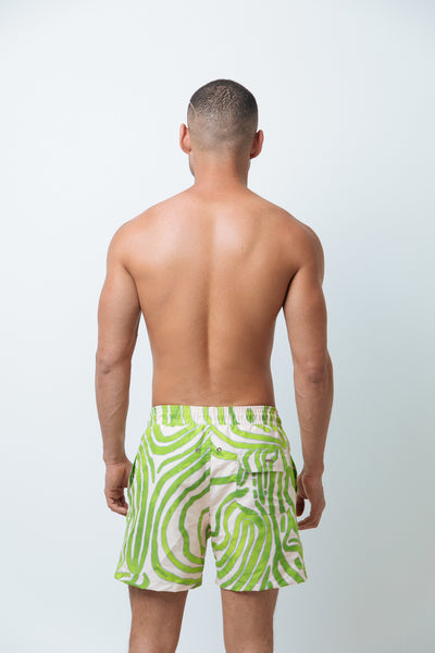 TOM LIME SWIM TRUNKS