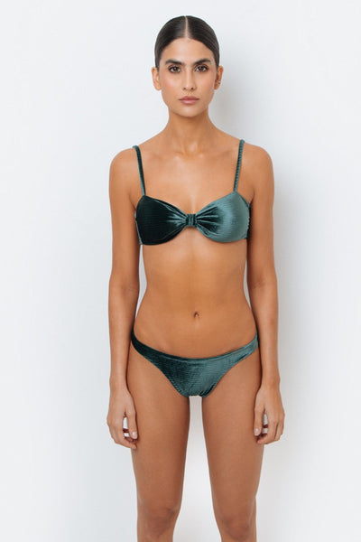 Hailey Azure Bikini Top