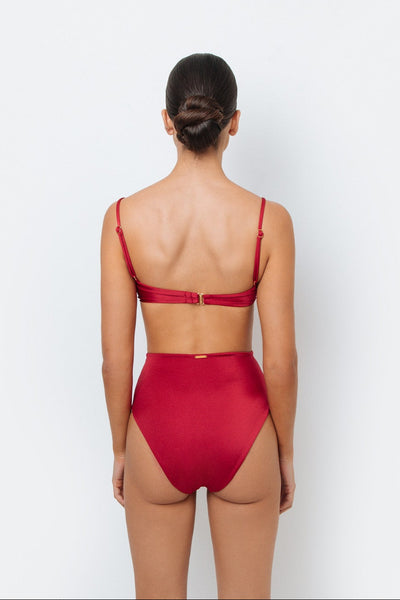 Havana Granate Bikini Top