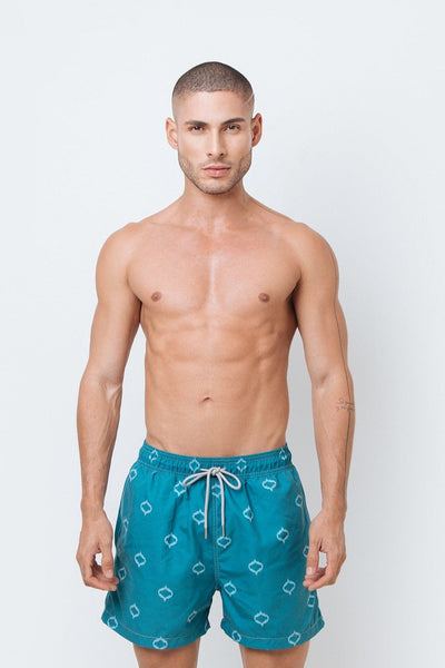 Tom Azure Swim Trunks