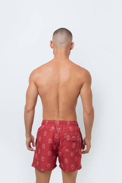 Tom Granate Swim Trunks