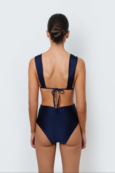 Dorothy Navy Bikini Top