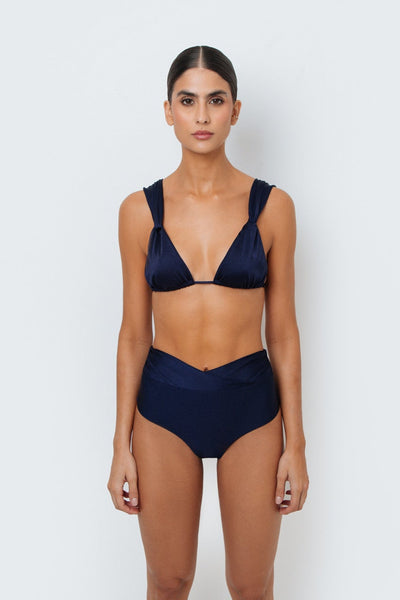 Dorothy Navy Bikini Top