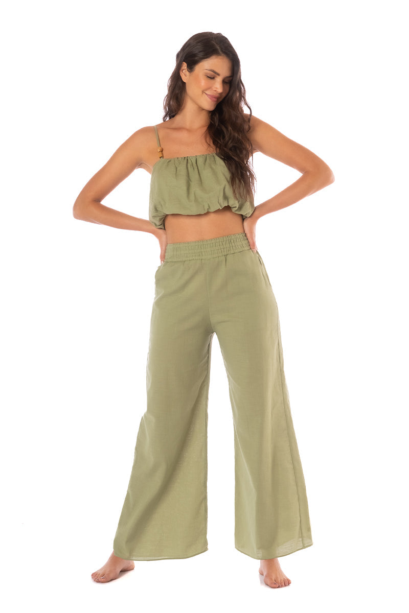 PASEO DEL SOL KASIE CROP TOP