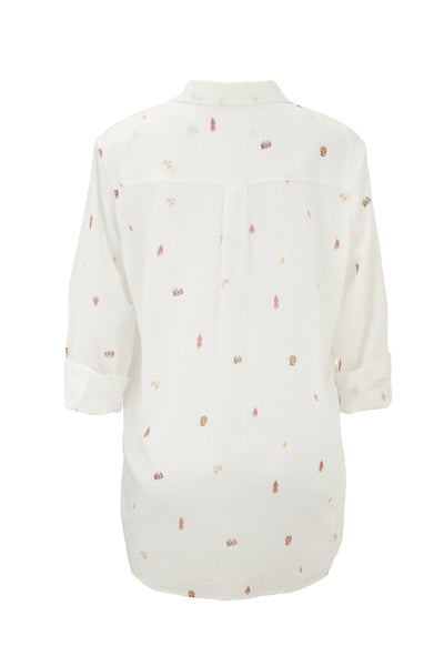 CRIMSON HEAT ARABELA SHIRT