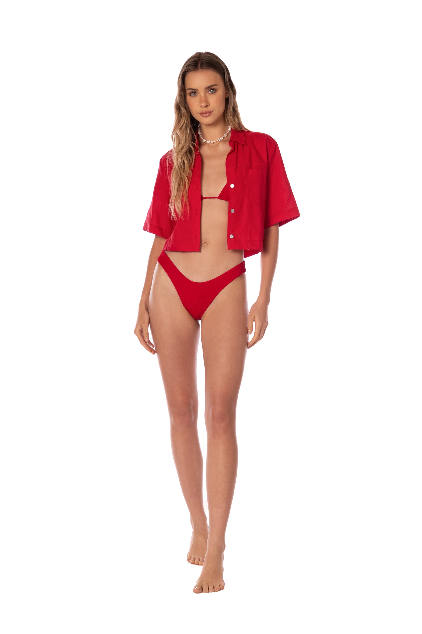 CRIMSON HEAT KATYA SHIRT