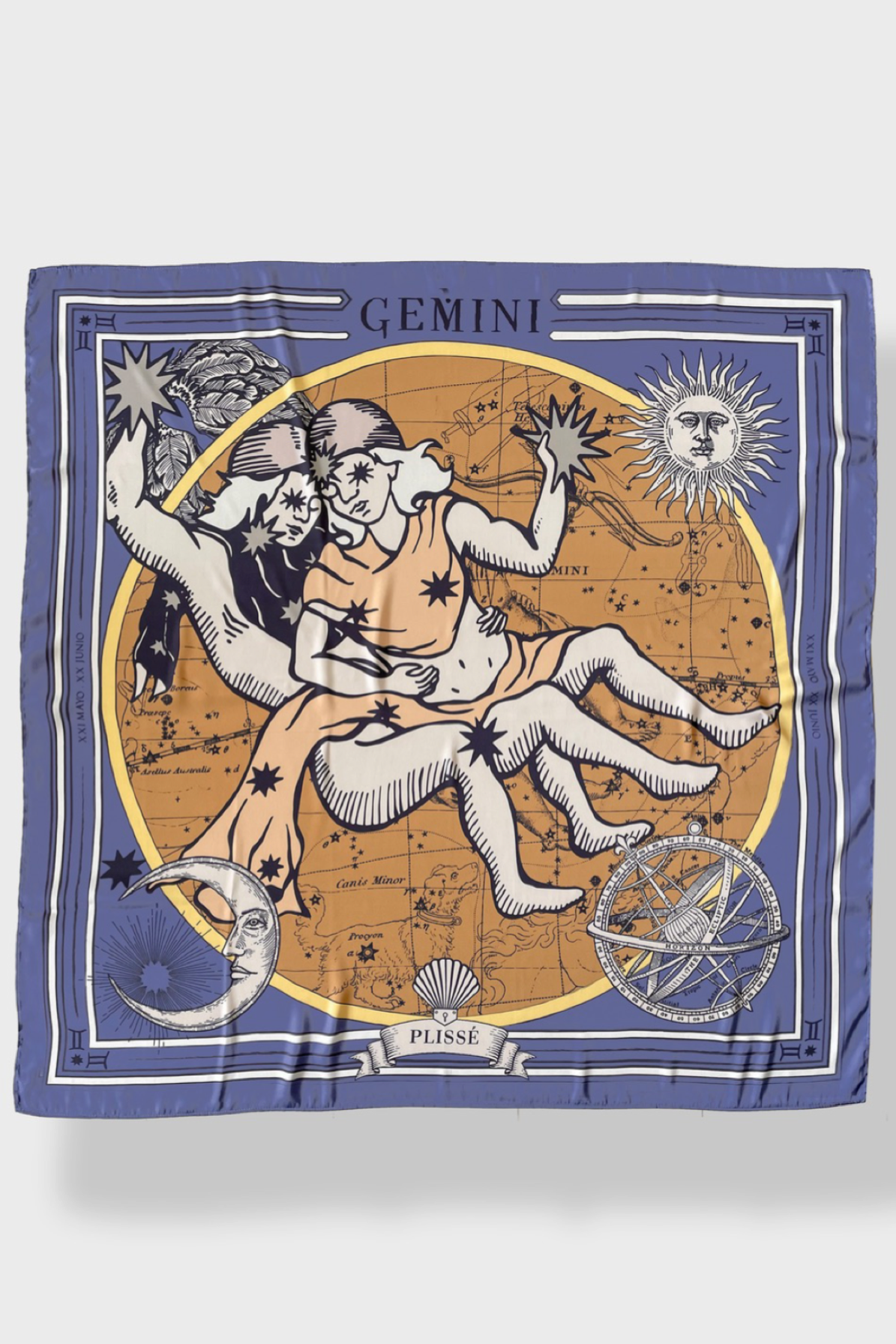 Gemini Silk Scarf