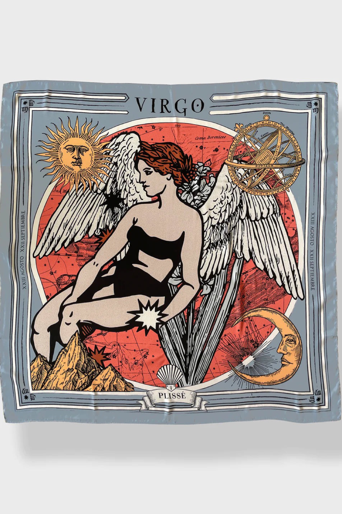 Virgo Silk Scarf