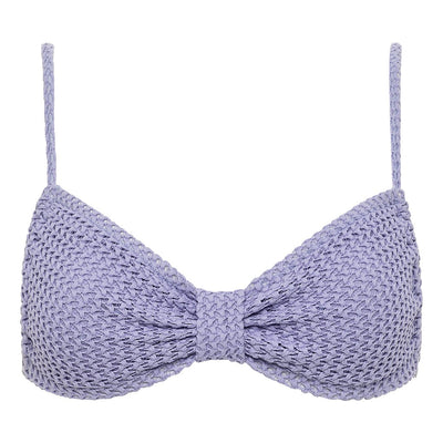 Lavender Crochet Devin Bikini Top