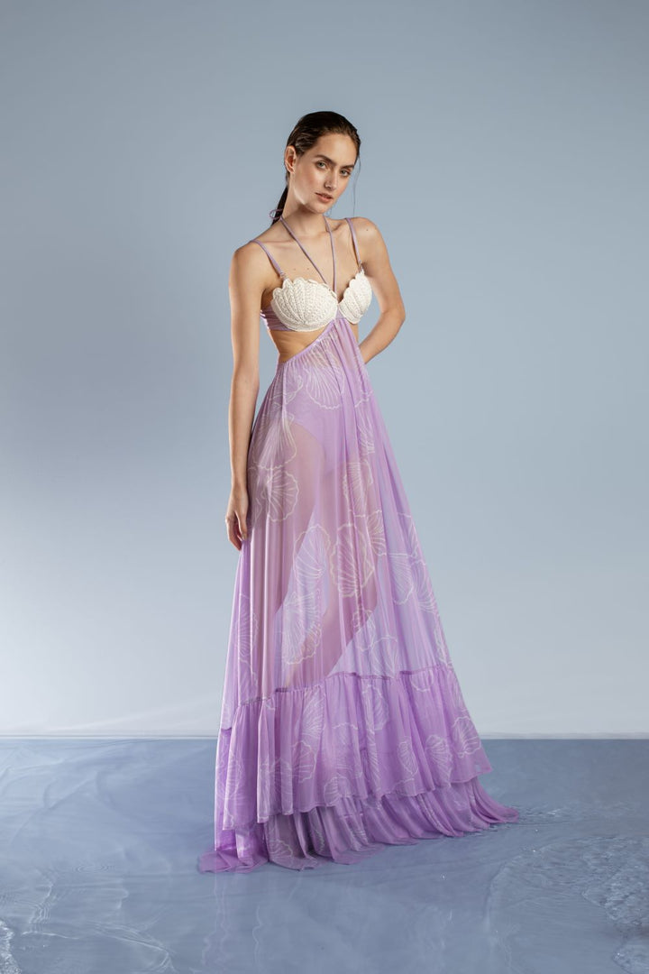 Poesia Delle Sirene Dress - Mio Coral Swimwear