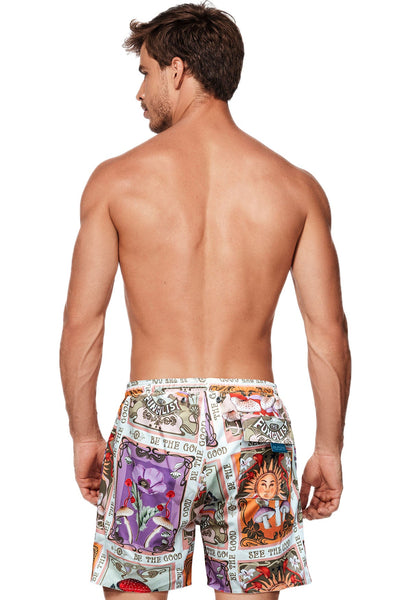 LEO FUNGI SWIM TRUNKS