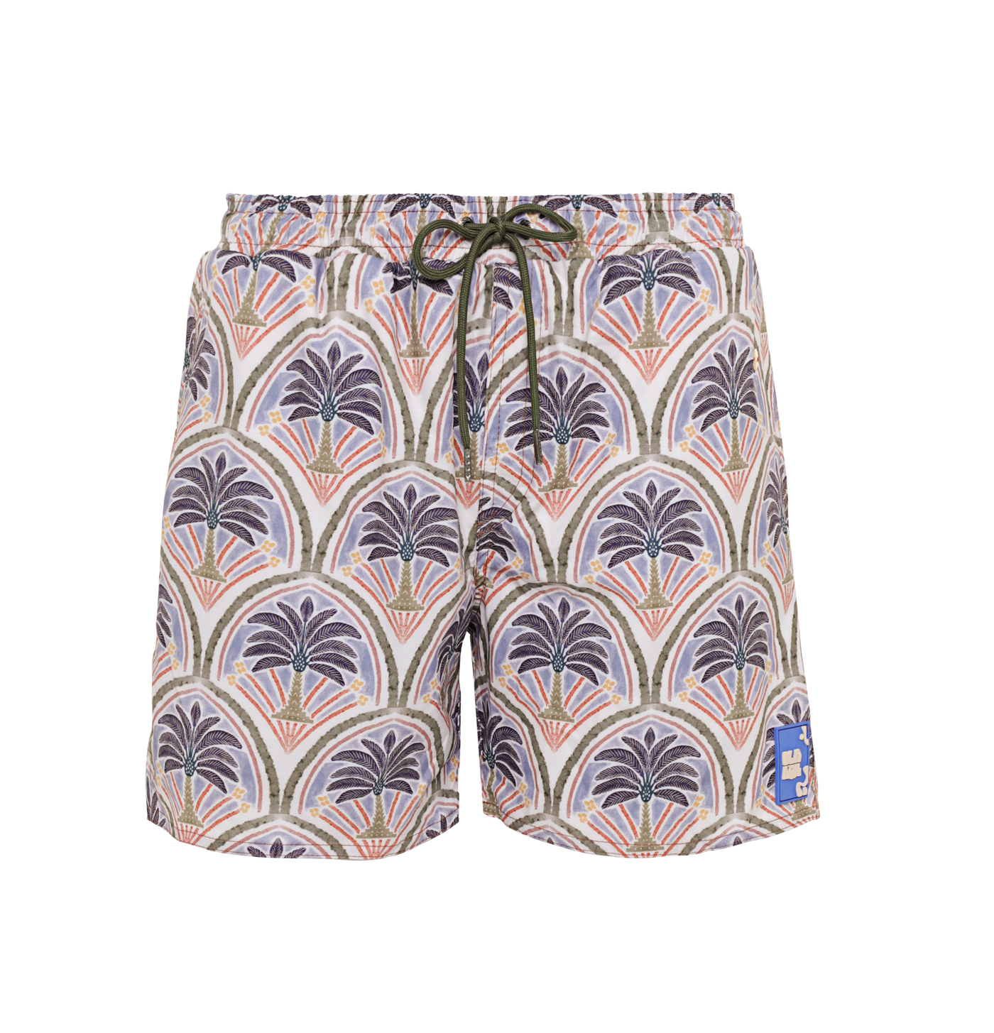 LEO PALM SWIM TRUNKS