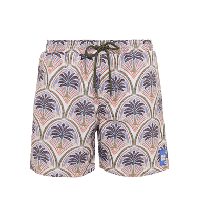 LEO PALM SWIM TRUNKS