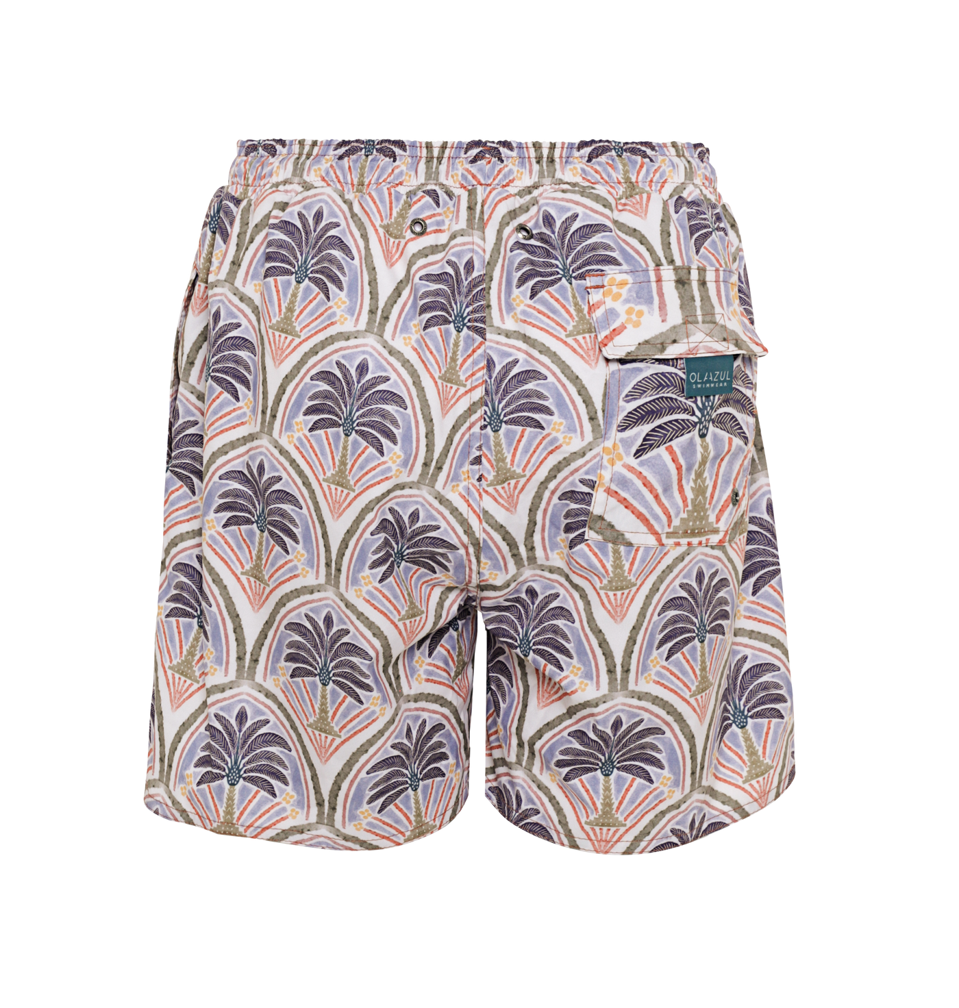 LEO PALM SWIM TRUNKS