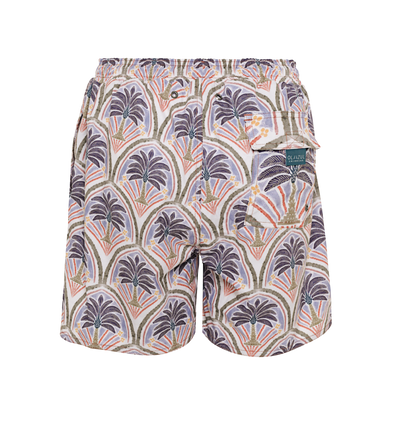 LEO PALM SWIM TRUNKS