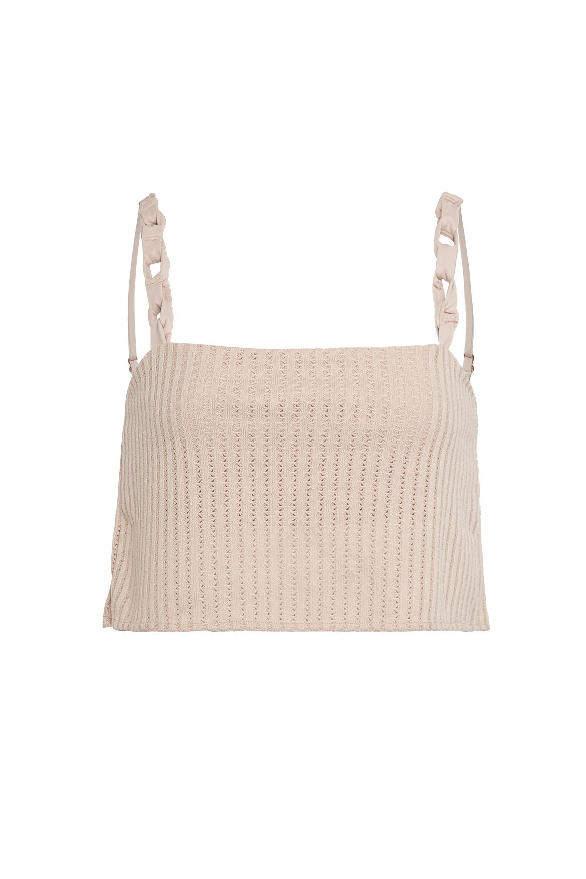 ROSE CAMEL CROP TOP