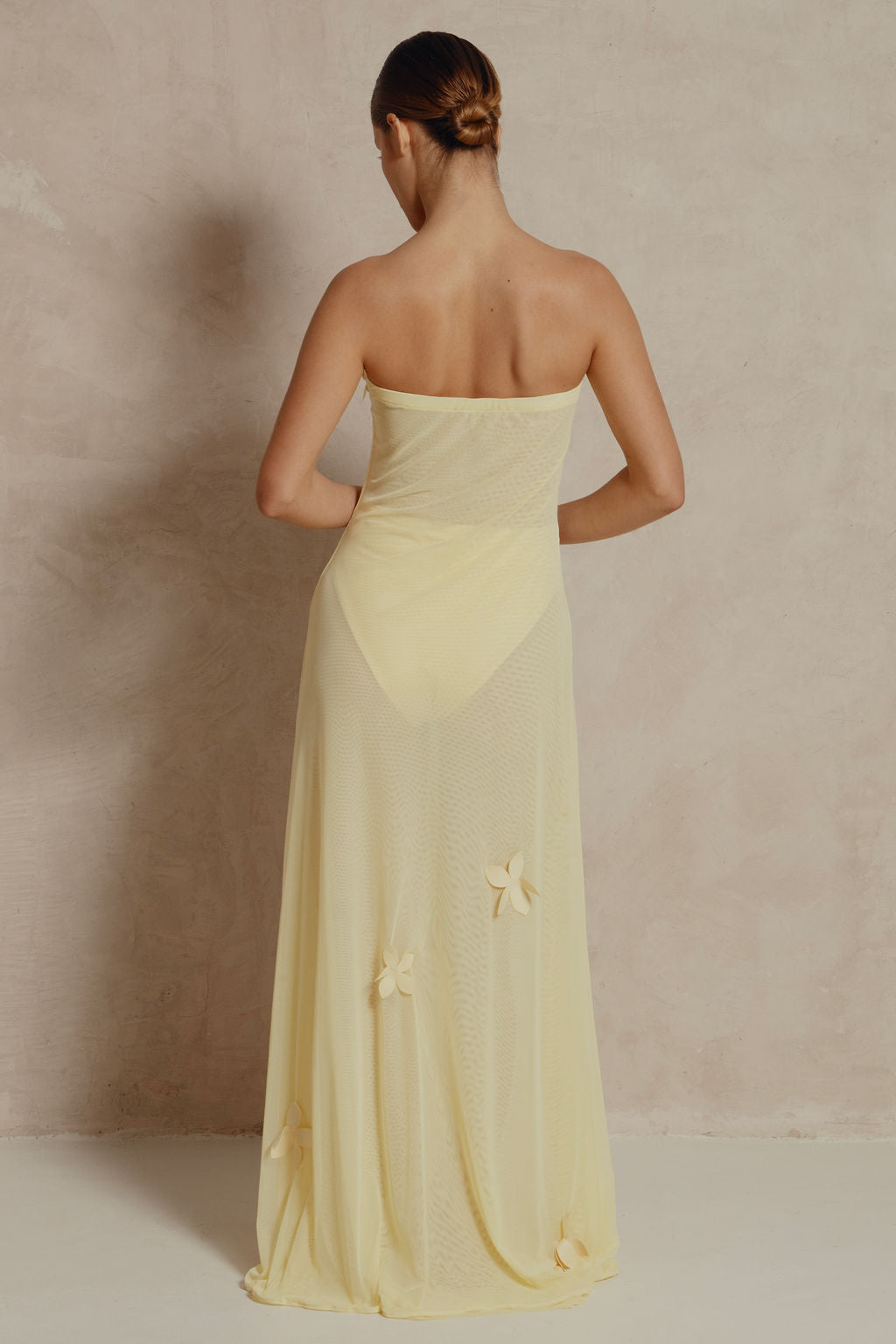 Alba De Martha Yellow Dress