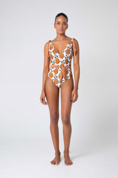 Anona V Neck One Piece