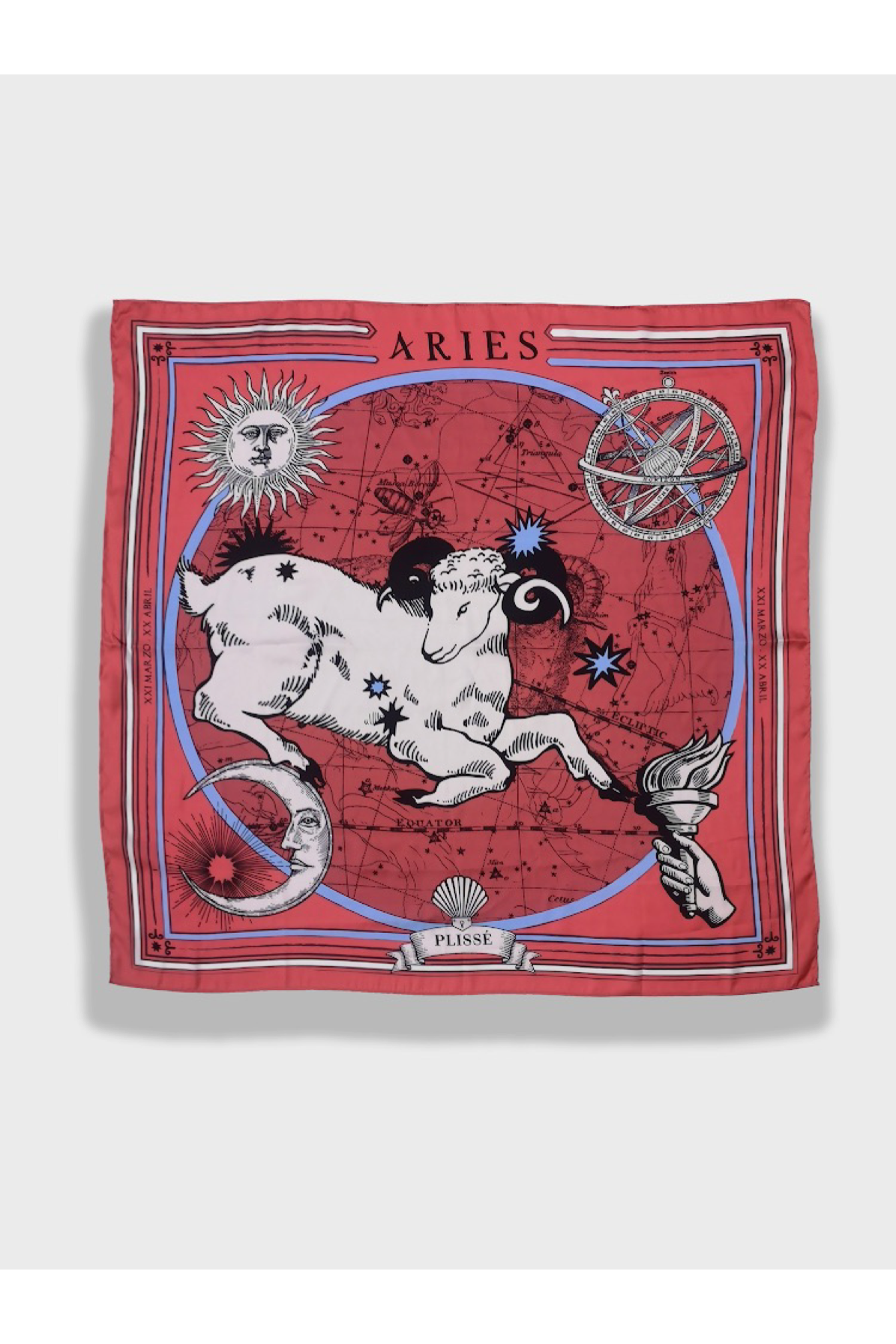 Aries Silk Scarf